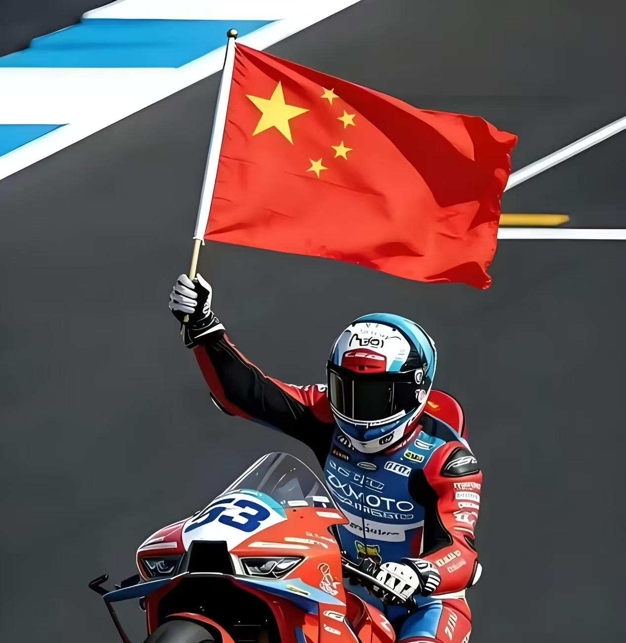 从修车工到世界冠军:张雪以热血逐梦,以中国制造书写中国精神(图1) eb5a12dbdbbb4fa57fefd2ccd244c8cb.jpg