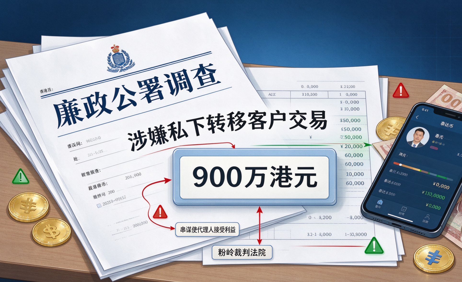 廉署起诉加密货币找换店前职员 涉收贿私下转移客户交易900万